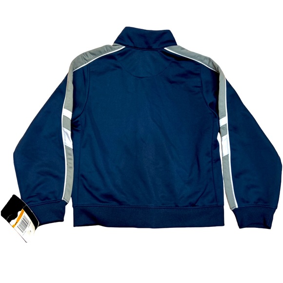 Boys Toddler Nike Trainer Jacket Sweatsuit Jogger Top Zip Up Navy 3T - Picture 4 of 5